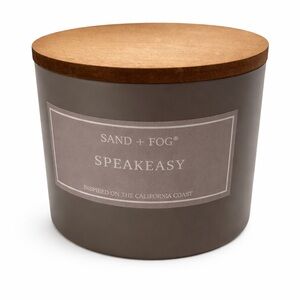 Sand + Fog Speakeasy Candle with Brown Lid